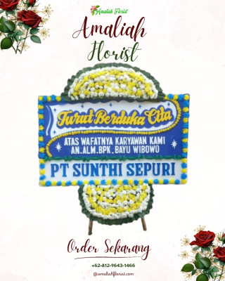Papan Bunga Duka di Paguyaman