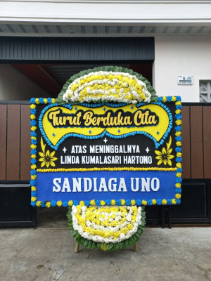Papan Bunga Duka di Paguyaman